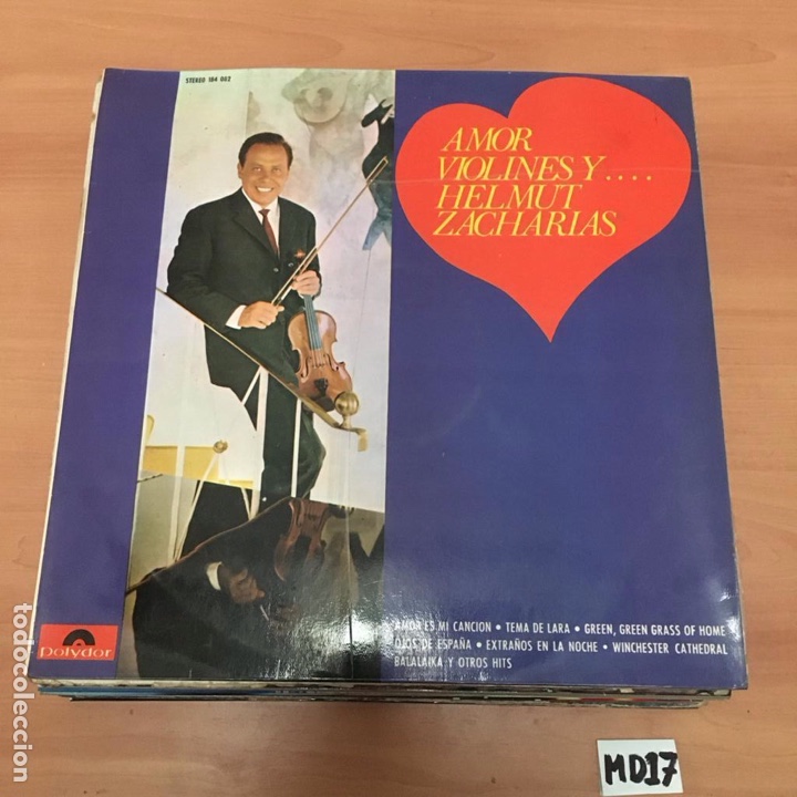 Discos de vinilo: Amor Violines Y Helmut Zacharias - Foto 1