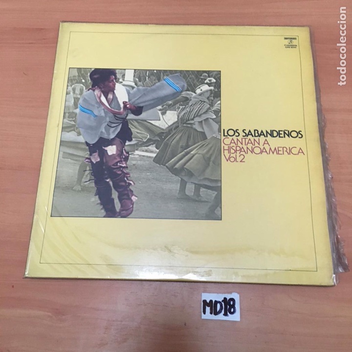 Discos de vinilo: Los Sabande&ntilde;os Cantan A Hispanoam&eacute;rica - Foto 1