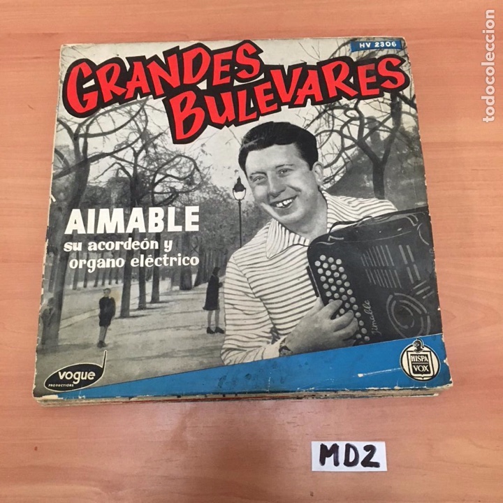 Discos de vinilo: Aimable Su Acorde&oacute;n Y &Oacute;rgano El&eacute;ctrico - Foto 1