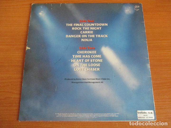 Discos de vinilo: DISCO :  EUROPE: THE FINAL COUNTDOWN - Foto 2