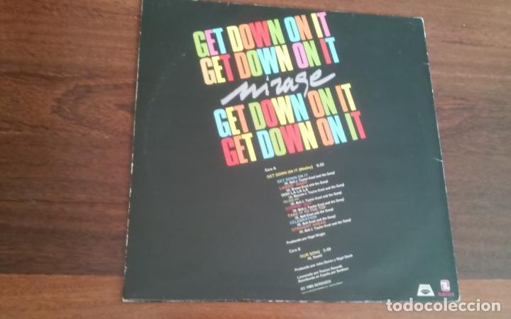 Discos de vinilo: Mirage-get down on it.maxi espa&ntilde;a - Foto 2