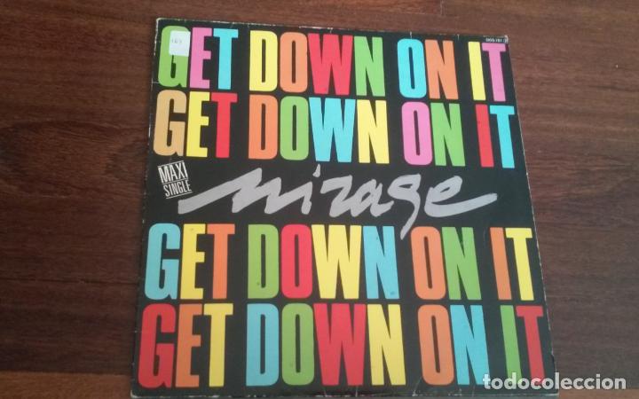 Discos de vinilo: Mirage-get down on it.maxi espa&ntilde;a - Foto 1