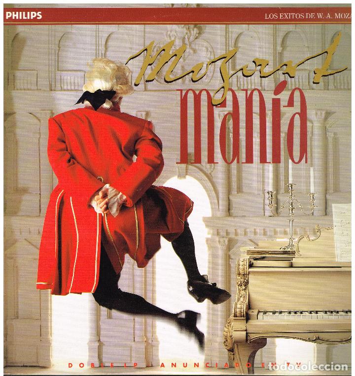 Discos de vinilo: MOZART MANIA - DOBLE LP 1991 - Foto 1