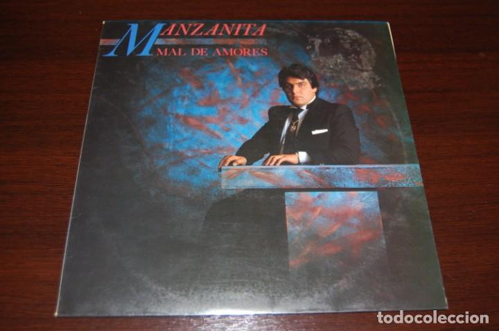 Discos de vinilo: MANZANITA -MAL DE AMORES- - Foto 1