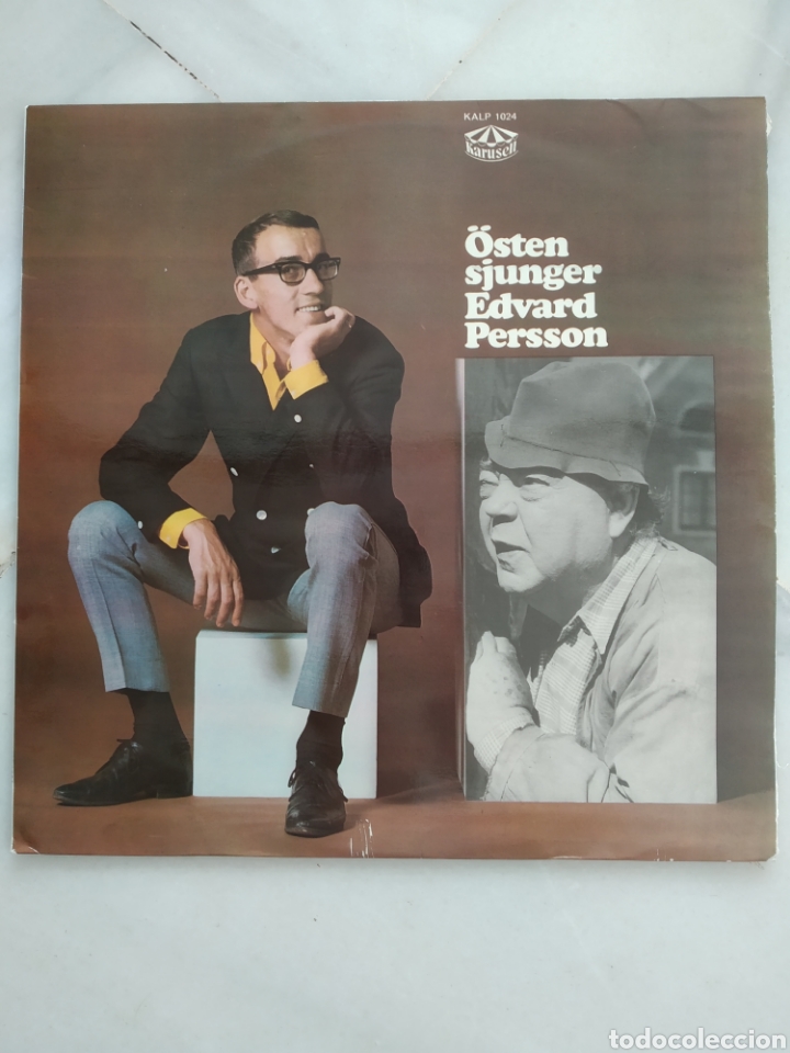 Dischi in vinile: &Ouml;STEN SJUNGER. EDVARD PERSSON. LP VINILO. 1967.
