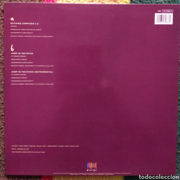 Discos de vinilo: Sin&eacute;ad OConnor&nbsp;&lrm;&ndash;&nbsp;Nothing Compares 2 U - Foto 2