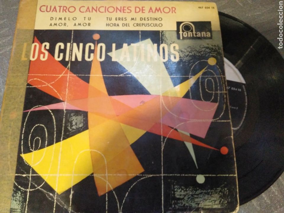 Discos de vinilo: Los cinco latinos - Foto 1