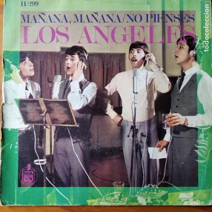 Discos de vinilo: LOS ANGELES - MA&Ntilde;ANA MA&Ntilde;ANA/ NO PIENSES