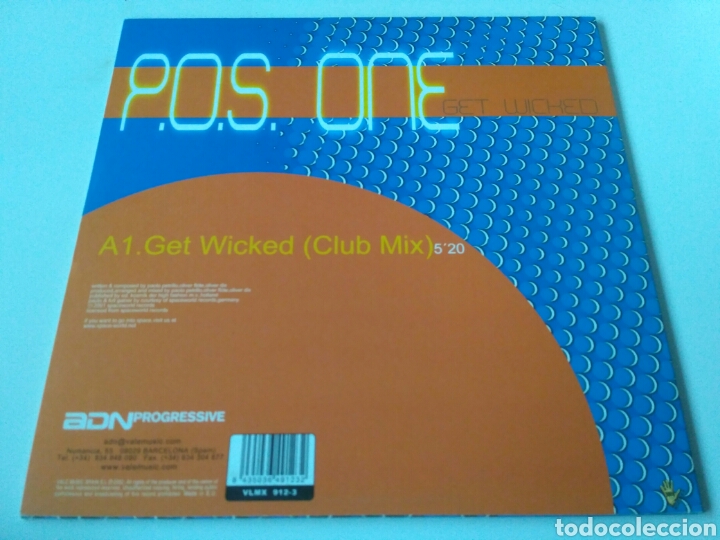 Discos de vinilo: P.O.S. One - Get Wicked - Foto 2