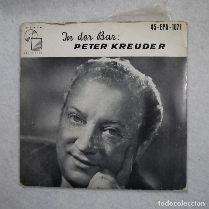 Discos de vinilo: PETER KREUDER - IN DER BAR - SINGLE - Foto 1