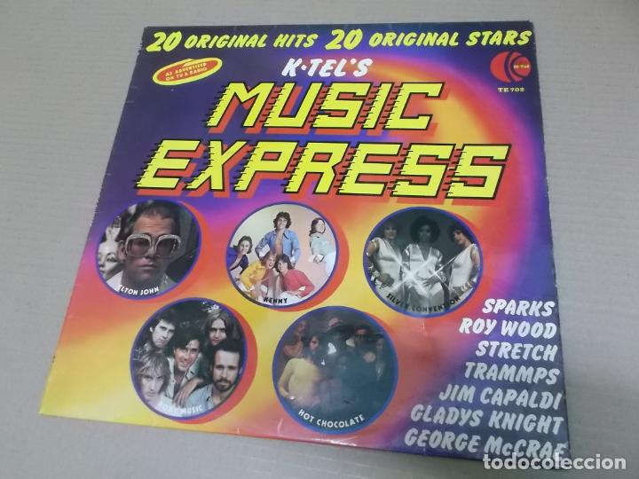 Dischi in vinile: MUSIC EXPRESS 20 ORIGINAL HITS 20 ORIGINAL STARS (LP) (VER FOTO CONTENIDO COMPLETO) A&Ntilde;O &ndash; 1975 &ndash; EDI