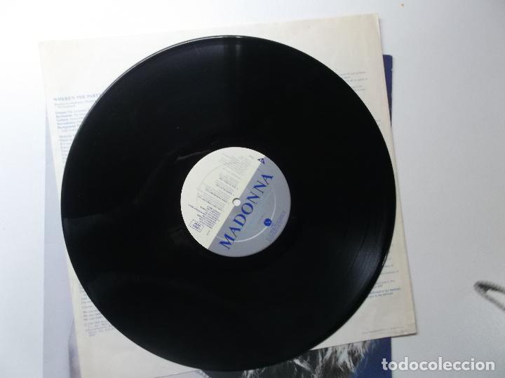 Discos de vinilo: MADONNA, TRUE BLUE, EDICION ESPA&Ntilde;OLA - Foto 2