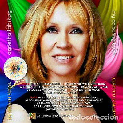 Discos de vinilo: Agnetha (ABBA) - My Colouring Book (vinilo multicolor salpicado transparente) - Foto 2