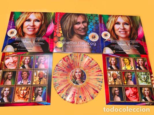 Discos de vinilo: Agnetha (ABBA) - My Colouring Book (vinilo multicolor salpicado transparente) - Foto 9