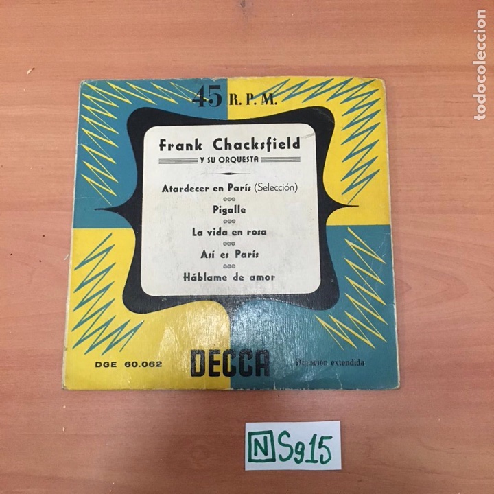 Discos de vinilo: Frank Chacksfield Y Su Orquesta - Foto 1