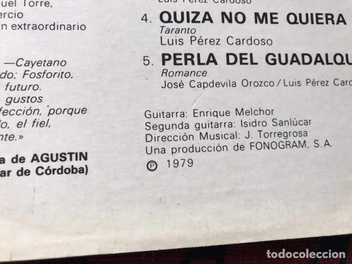 Discos de vinilo: Luis de C&oacute;rdoba. Mar&iacute;a del amor - Foto 4