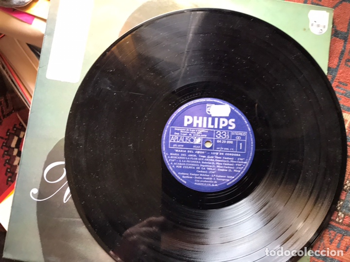 Discos de vinilo: Luis de C&oacute;rdoba. Mar&iacute;a del amor - Foto 6
