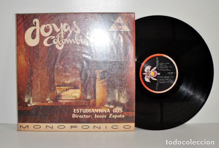 Disques de vinyle: JOYAS COLOMBIANAS, ESTUDIANTINA IRIS - Zeida LDZ-2087 Colombia VG+/VG++