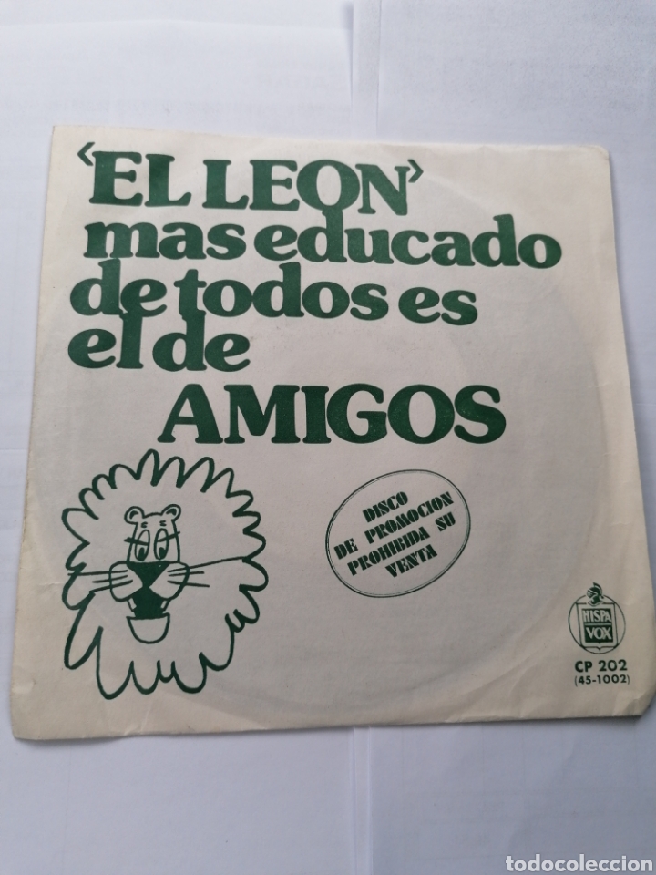 Discos de vinilo: El le&oacute;n single - Foto 1