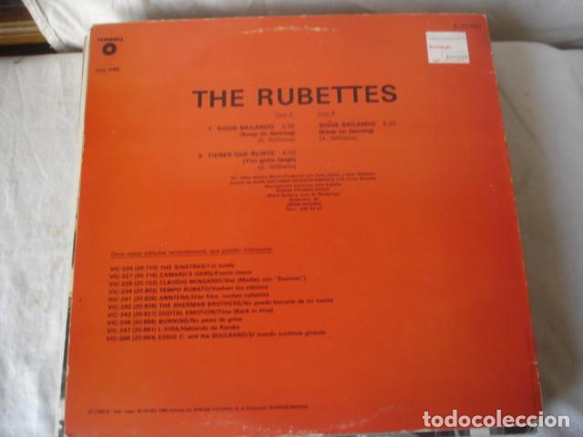 Discos de vinilo: The Rubettes    Sigue Bailando (Keep On Dancing) - Foto 2