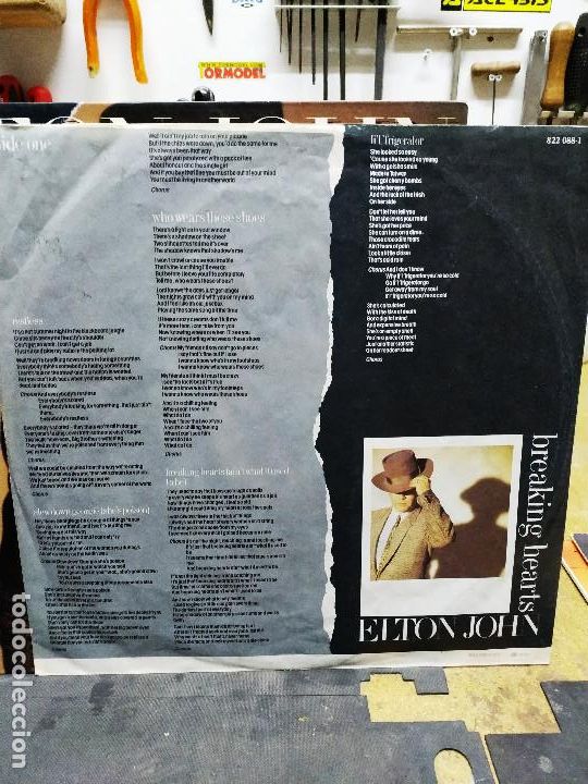 Discos de vinilo: ELTON YONG BREAKING HEARTS - Foto 5