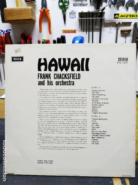 Discos de vinilo: FRANK CHACKSFIELDAND HIS ORCHESTA - Foto 2