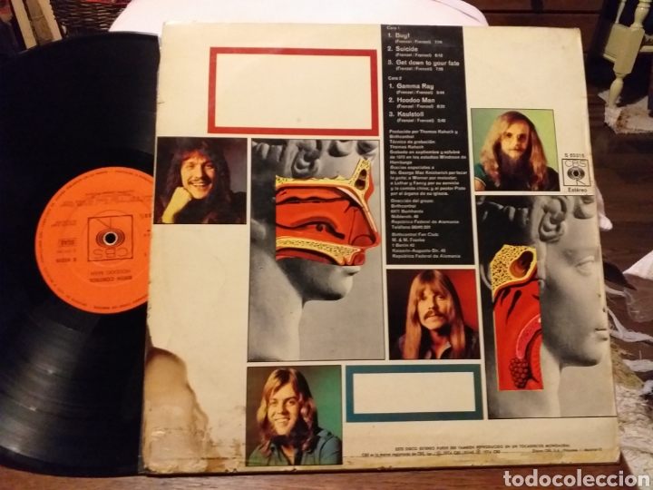 Discos de vinilo: BIRTH CONTROL HOODOO MAN ESPA&Ntilde;A 1974 - Foto 2