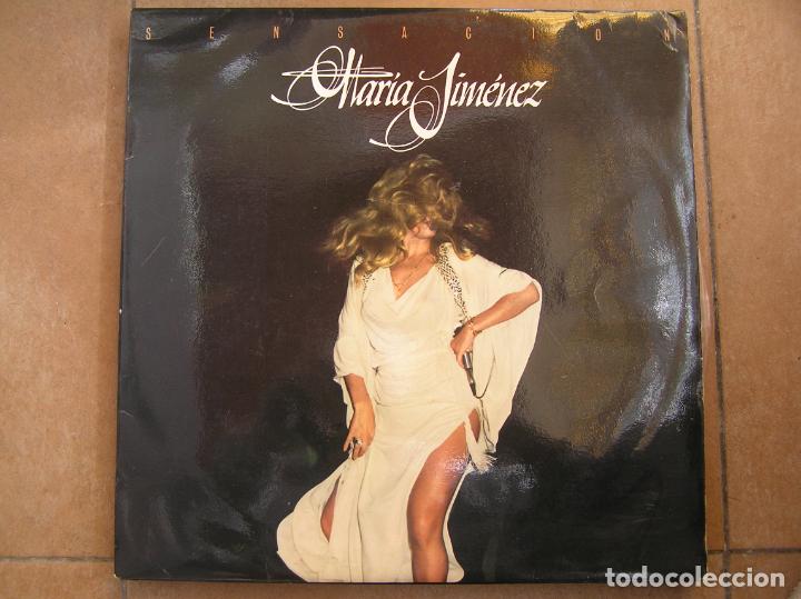Discos de vinilo: MARIA JIMENEZ - SENSACION - LP - PR - Foto 1