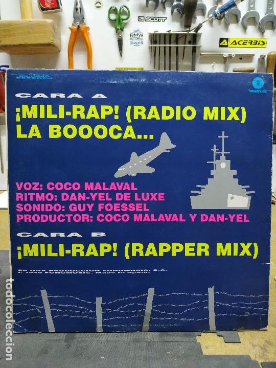 Discos de vinilo: SUPERWATIOS MILI RAP - Foto 2