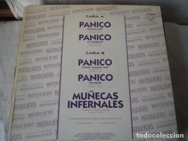 Discos de vinilo: Metalicos    P&aacute;nico - Foto 2