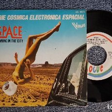Discos de vinilo: SPACE - RUNNING IN THE CITY / AIR FORCE. SINGLE EDITADO POR HISPAVOX. AÑO 1.978. Lote 194539998
