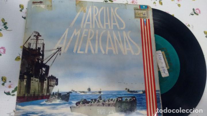 Discos de vinilo: E P ( VINILO) DE  MARCHAS AMERICANAS - Foto 1
