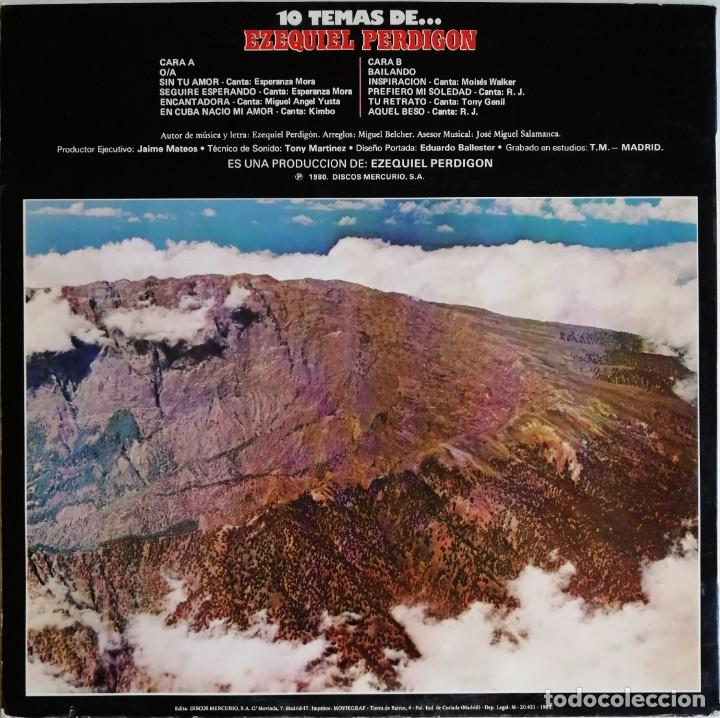 Discos de vinilo: Ezequiel Perdigon. 10 Temas De... Ezequiel Perdigon, Circulo D-40/0004 - Foto 2