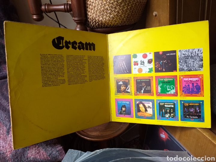 Discos de vinilo: CREAM POP HISTORY VOL1 ESPA&Ntilde;A 1972 - Foto 3