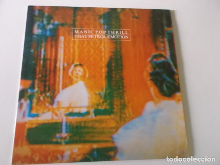 Discos de vinilo: that petrol emotion manic pop thrill, 1986 , 70 FIEND, INDIE ROCK, primera edicion