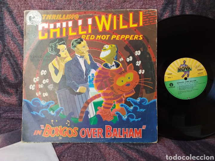 Discos de vinilo: CHILLI WILLI RED HOT PEPPERS BONGOS OVER BALHAM - Foto 1