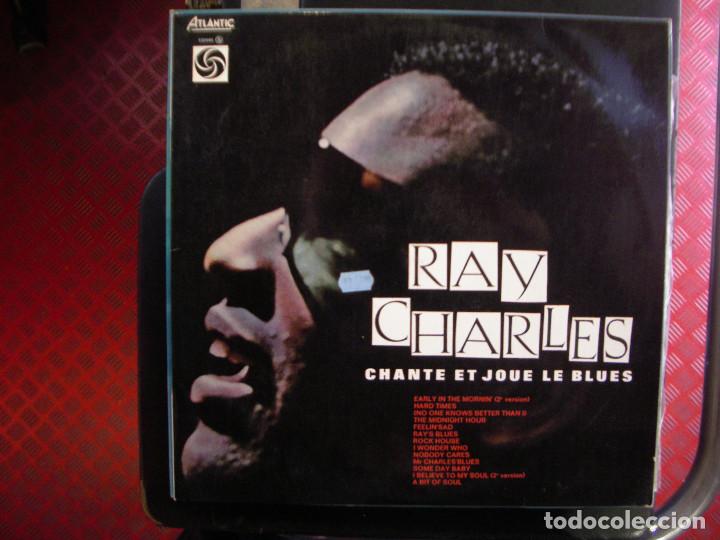 Discos de vinilo: RAY CHARLES- CHANTE ET JOUE LE BLUES. LP. - Foto 1