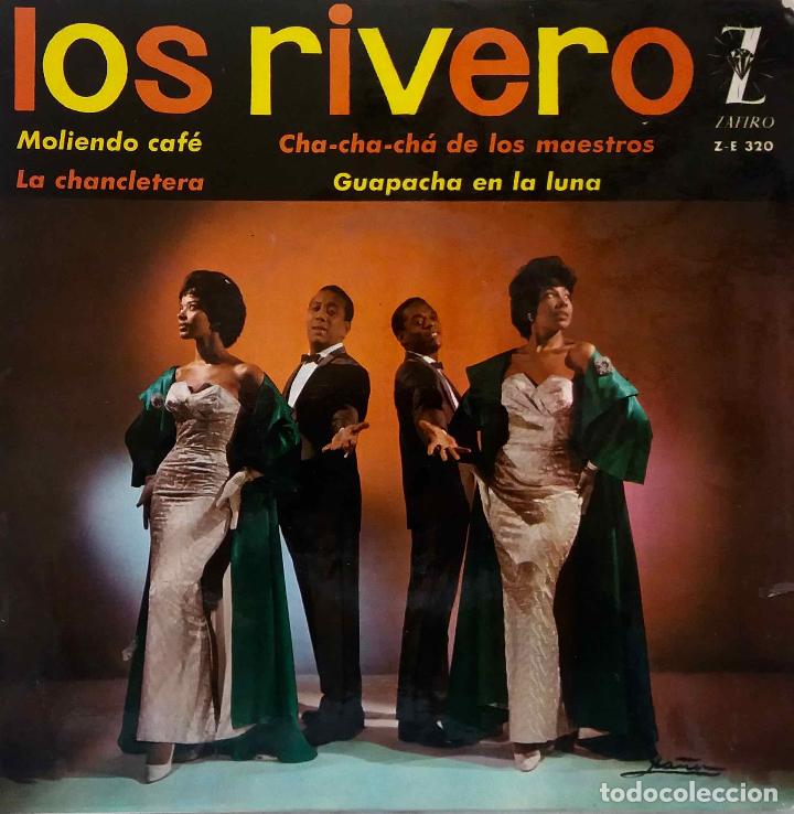 Discos de vinilo: LOS RIVERO, MOLIENDO CAFE. EP ESPA&Ntilde;A - Foto 1