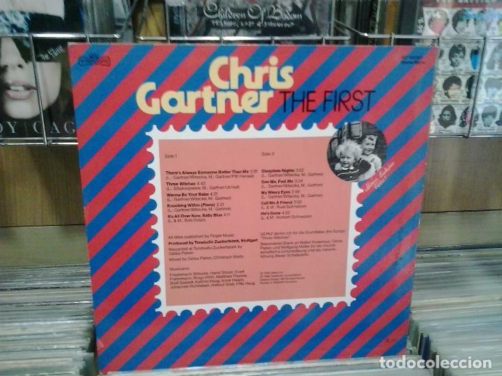 Discos de vinilo: LMV - Chris Gartner. The First.  Intercord &lrm;1980, ref. INT 145.041 - Foto 2