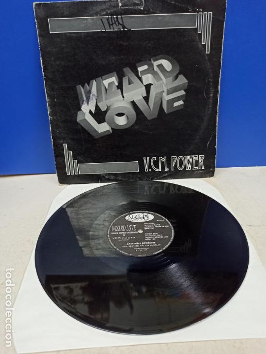 Discos de vinilo: MAXI SINGLE DISCO VINILO VCM POWER WIZARD LOVE - Foto 1
