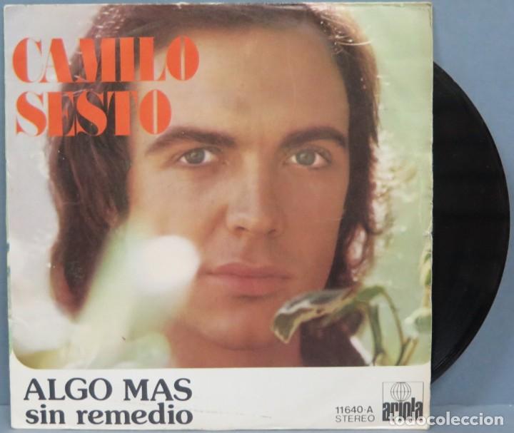 Discos de vinilo: SINGLE. CAMILO SEXTO. ALGO MAS - Foto 1