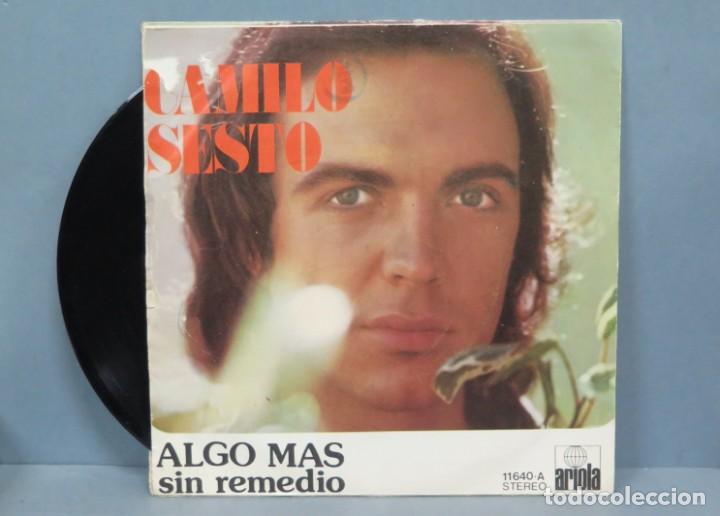 Discos de vinilo: SINGLE. CAMILO SEXTO. ALGO MAS - Foto 2
