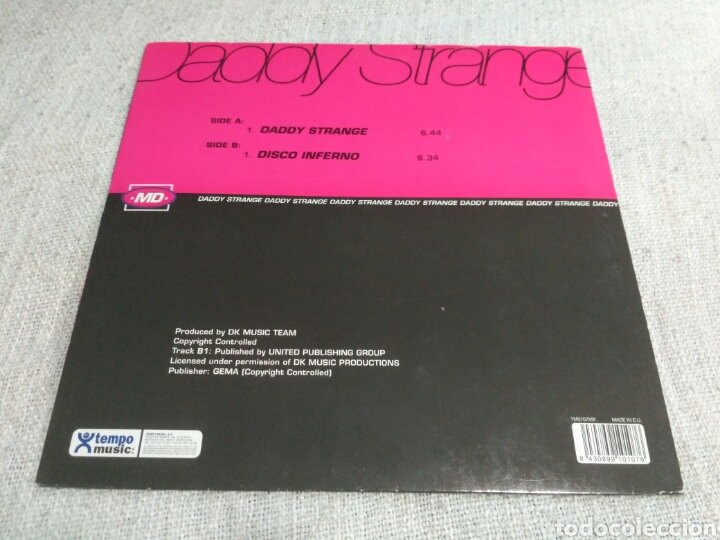 Discos de vinilo: Mister Disko - Daddy Strange - Foto 2