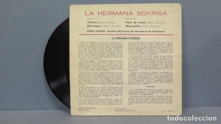 Discos de vinilo: EP. LA HERMANA SONRISA. ALELUIA - Foto 2