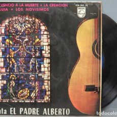 Discos de vinil: EP. PADRE ALBERTO. DIOS VENCIO A LA MUERTE + 3. Lote 194614932