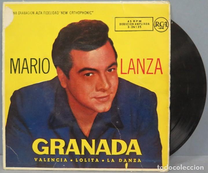 Discos de vinilo: EP. MARIO LANZA. GRANADA - Foto 1