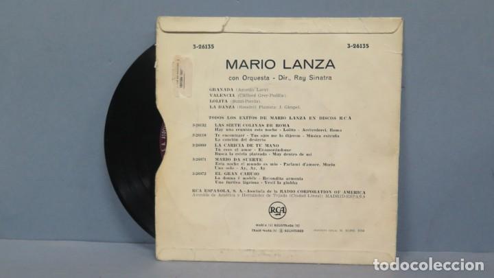Discos de vinilo: EP. MARIO LANZA. GRANADA - Foto 2