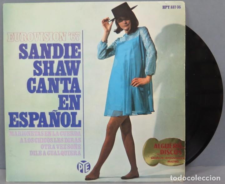 Discos de vinilo: EP. SANDIE SHAW CANTA EN ESPA&Ntilde;OL - Foto 1