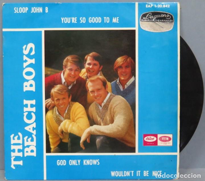 Discos de vinilo: EP. THE BEACH BOYS. SLOOP JOHN B + 3 - Foto 1