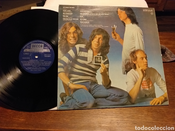 Discos de vinilo: CAMEL RAIN DANCES ESPA&Ntilde;A 1977 - Foto 2